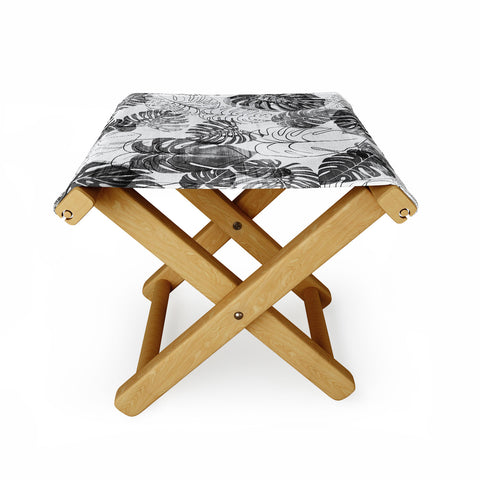 Schatzi Brown Kona Tropic black white Folding Stool