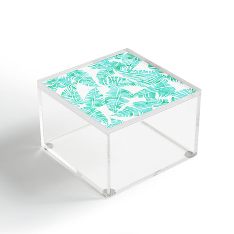 Schatzi Brown Lani Kai Leaf Mint Acrylic Box
