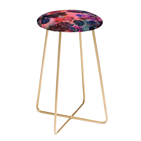 Schatzi Brown Le Fleur Pink Counter Stool