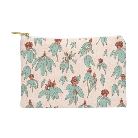 Schatzi Brown Leila Flowers Ivory Pouch