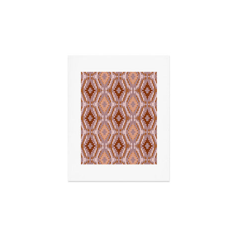 Schatzi Brown Leila Ikat Harvest Art Print