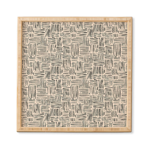 Schatzi Brown Leila Marks Cream Framed Wall Art