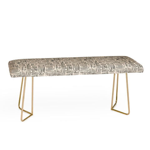 Schatzi Brown Leila Marks Cream Bench