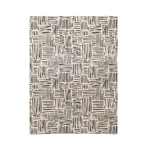 Schatzi Brown Leila Marks Cream Poster