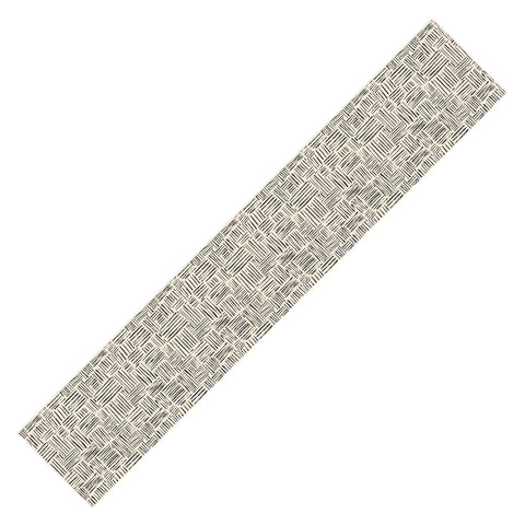Schatzi Brown Leila Marks Cream Table Runner