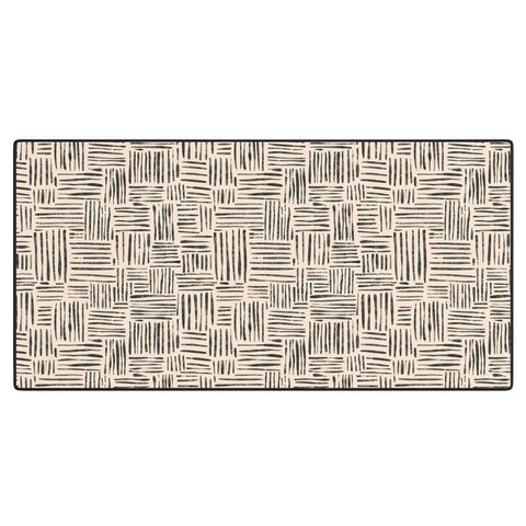 Schatzi Brown Leila Marks Cream Desk Mat