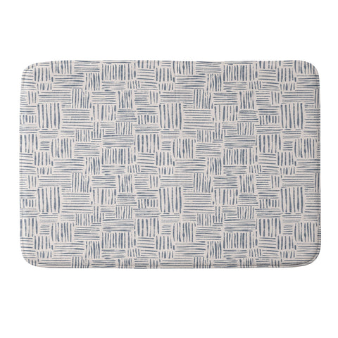 Schatzi Brown Leila Marks Ivory Memory Foam Bath Mat