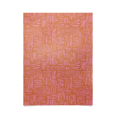 Schatzi Brown Leila Marks Orange Poster