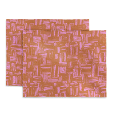 Schatzi Brown Leila Marks Orange Placemat