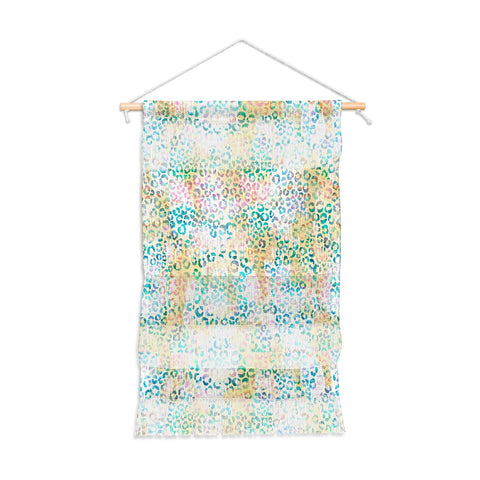 Schatzi Brown Leopard Pattern Snow Wall Hanging Portrait