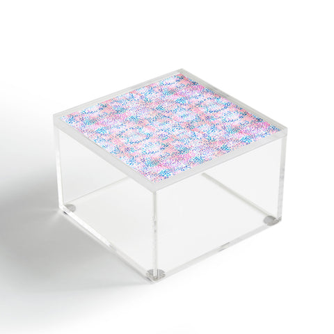 Schatzi Brown Leopard Pink Acrylic Box