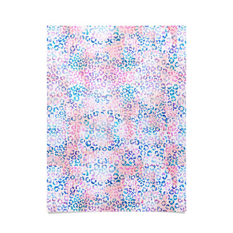 Schatzi Brown Leopard Pink Poster