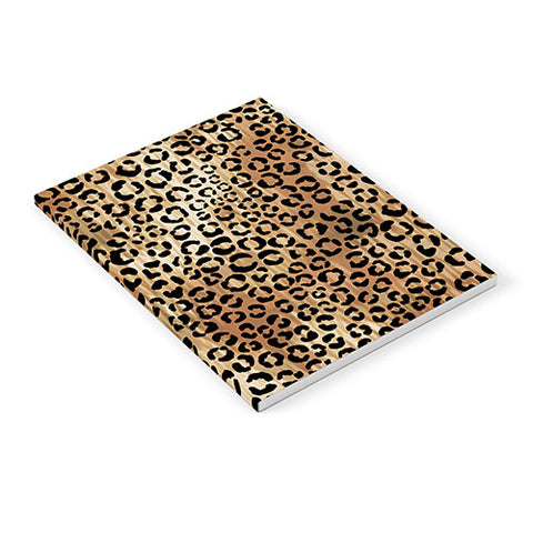 Schatzi Brown Leopard Tan Notebook