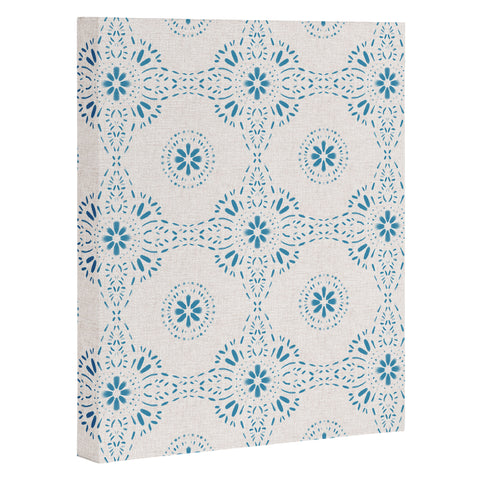 Schatzi Brown Libby Boho Aqua Art Canvas