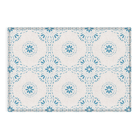 Schatzi Brown Libby Boho Aqua Outdoor Rug