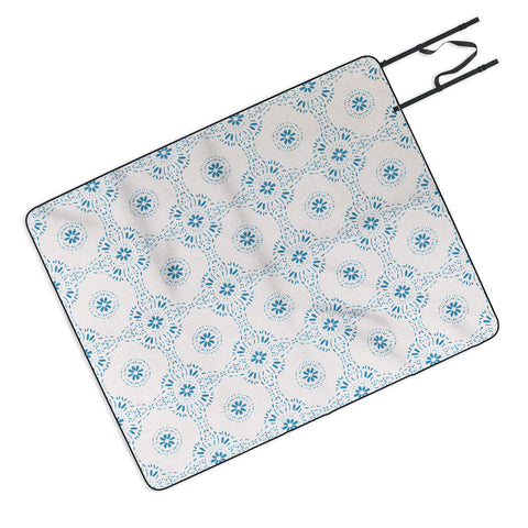 Schatzi Brown Libby Boho Aqua Picnic Blanket