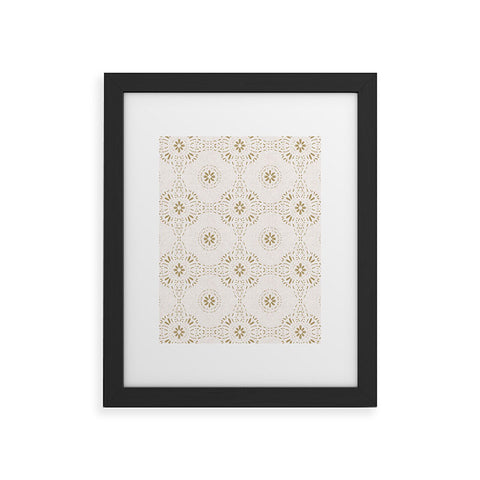 Schatzi Brown Libby Boho Beige Framed Art Print