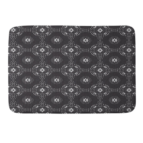 Schatzi Brown Libby Boho Charcoal Memory Foam Bath Mat