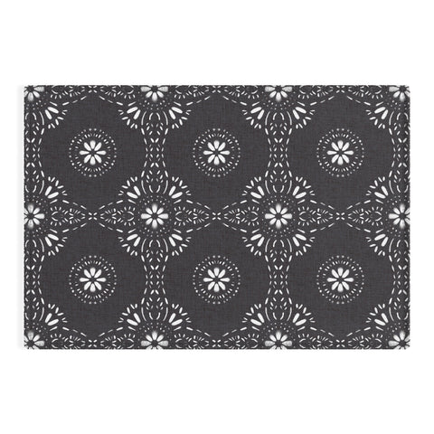 Schatzi Brown Libby Boho Charcoal Outdoor Rug