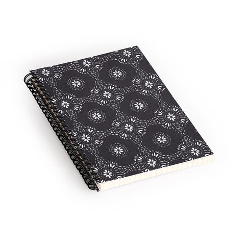 Schatzi Brown Libby Boho Charcoal Spiral Notebook