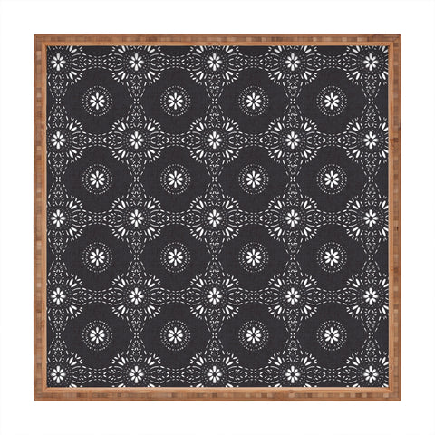 Schatzi Brown Libby Boho Charcoal Square Tray