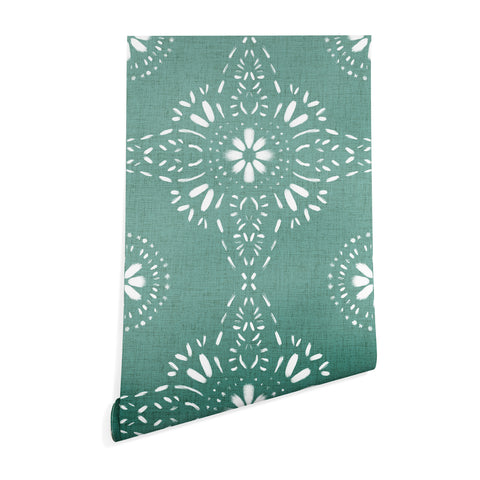 Schatzi Brown Libby Boho Leaf Wallpaper