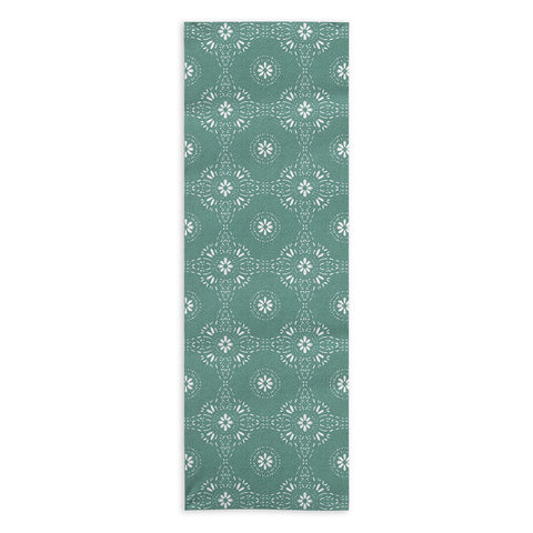 Schatzi Brown Libby Boho Leaf Yoga Towel