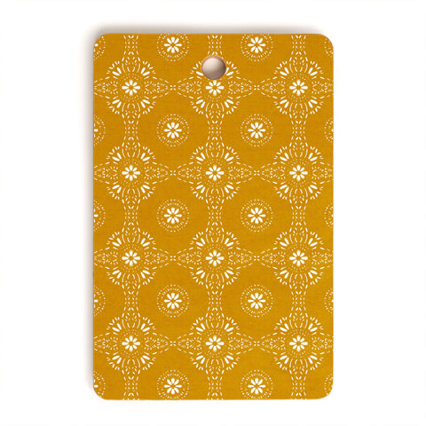 Schatzi Brown Libby Boho Marigold Cutting Board Rectangle