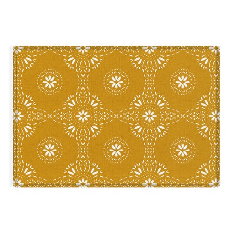 Schatzi Brown Libby Boho Marigold Outdoor Rug