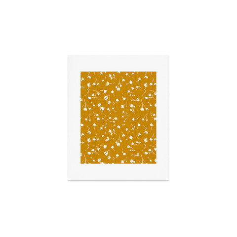 Schatzi Brown Libby Floral Marigold Art Print