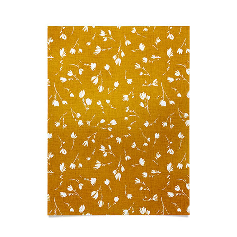 Schatzi Brown Libby Floral Marigold Poster