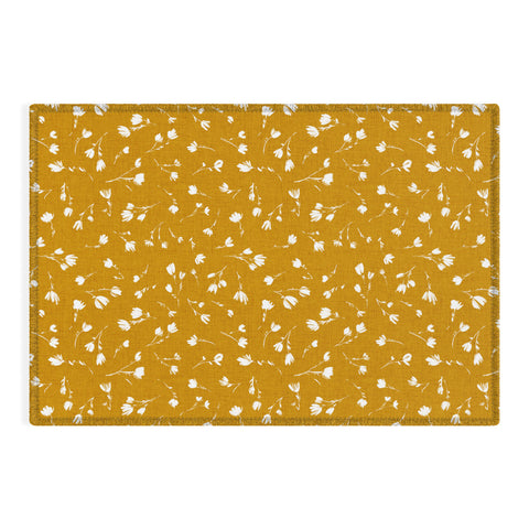 Schatzi Brown Libby Floral Marigold Outdoor Rug