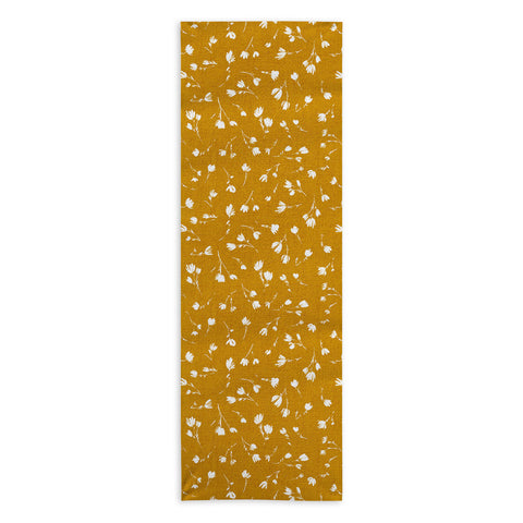 Schatzi Brown Libby Floral Marigold Yoga Towel
