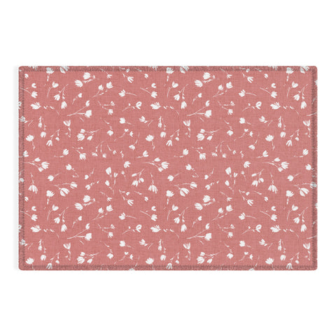 Schatzi Brown Libby Floral Rosewater Outdoor Rug