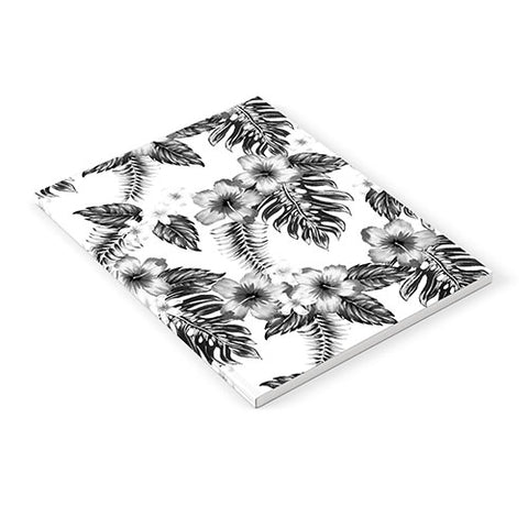 Schatzi Brown Live Aloha black and white Notebook