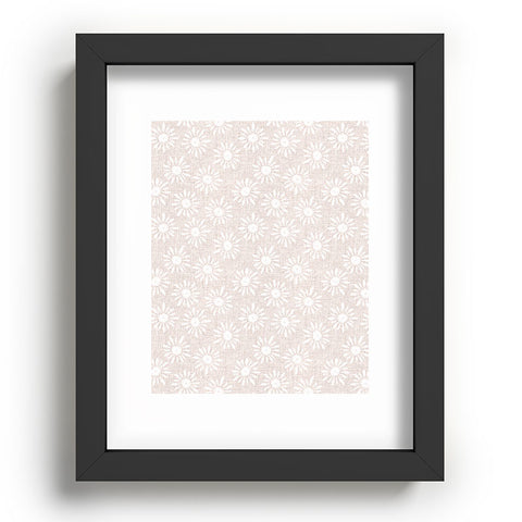 Schatzi Brown Lotta Floral Cotton Recessed Framing Rectangle