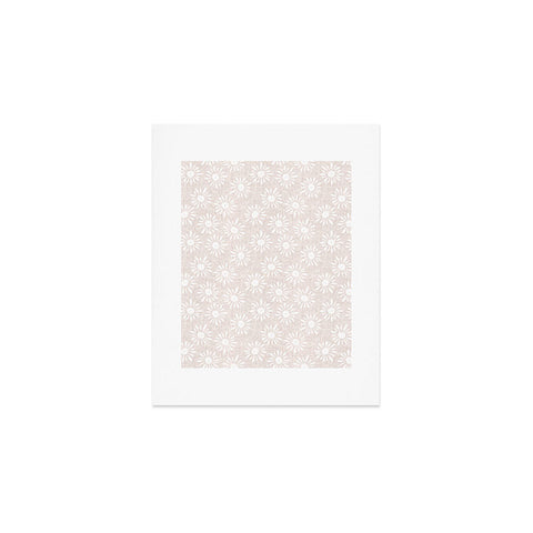 Schatzi Brown Lotta Floral Cotton Art Print