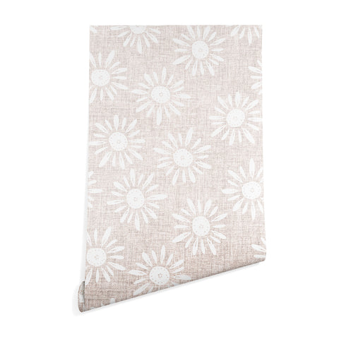Schatzi Brown Lotta Floral Cotton Wallpaper