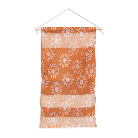 Schatzi Brown Lotta Floral Orange Wall Hanging Portrait