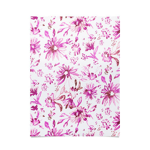 Schatzi Brown Lovely Floral Pink Poster