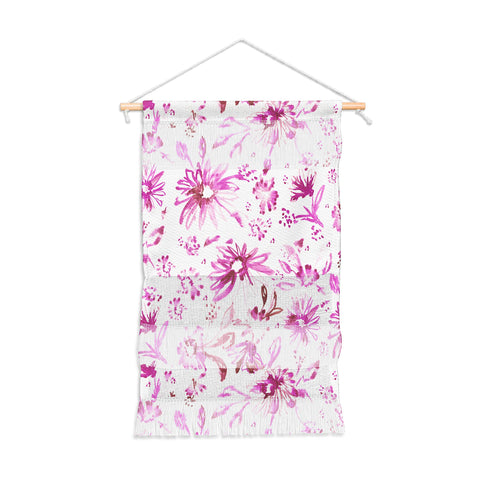 Schatzi Brown Lovely Floral Pink Wall Hanging Portrait