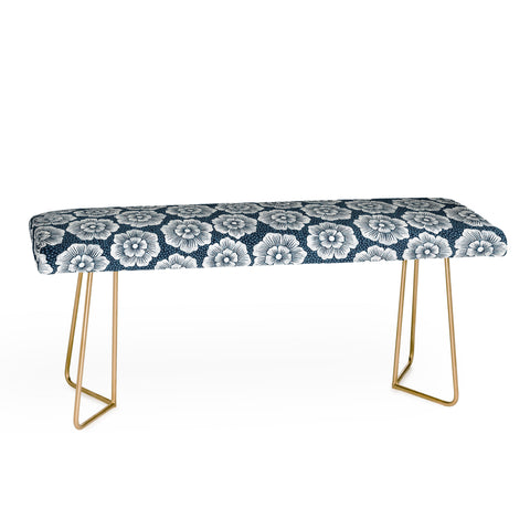 Schatzi Brown Lucy Floral Night Blue Bench