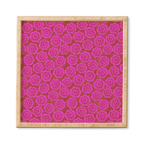 Schatzi Brown Lucy Floral Punch Framed Wall Art