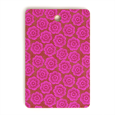 Schatzi Brown Lucy Floral Punch Cutting Board Rectangle