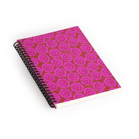Schatzi Brown Lucy Floral Punch Spiral Notebook
