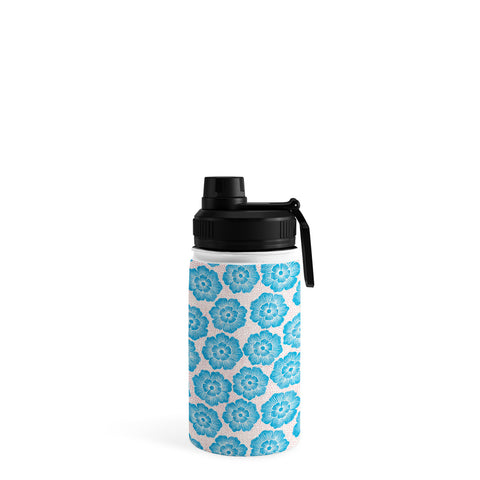 Schatzi Brown Lucy Floral Turquoise Water Bottle