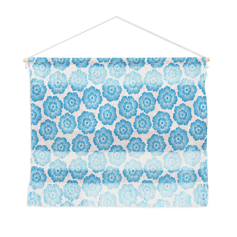 Schatzi Brown Lucy Floral Turquoise Wall Hanging Landscape