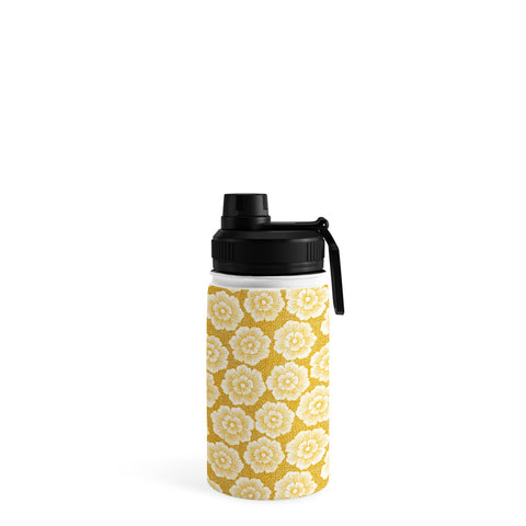 Schatzi Brown Lucy Floral Yellow Water Bottle