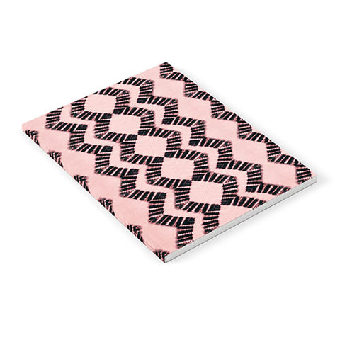 Schatzi Brown Luna Tie Dye Pink Black Notebook