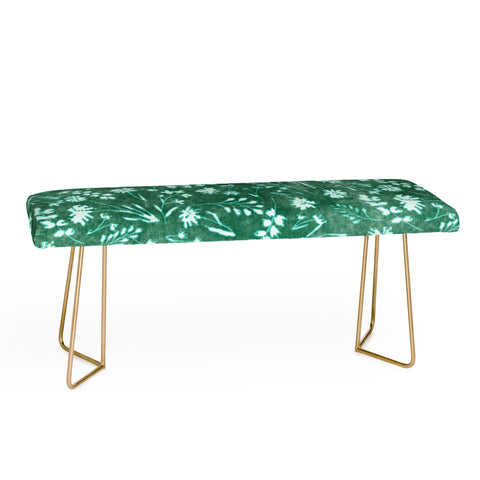 Schatzi Brown Mallory Floral Emerald Bench